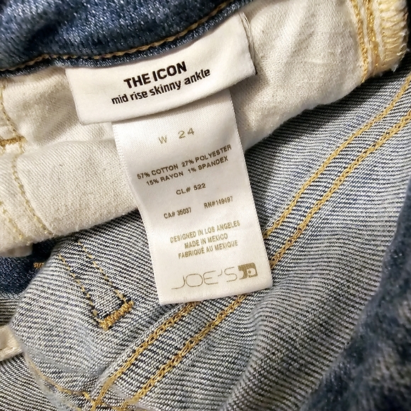 Joe's Jeans Midrise Skinny Ankle EUC - Picture 3 of 4